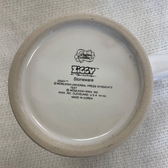 Vintage Ziggy Coffee Tea Mug "Bottoms Up" Collectible - Picture 6 of 8